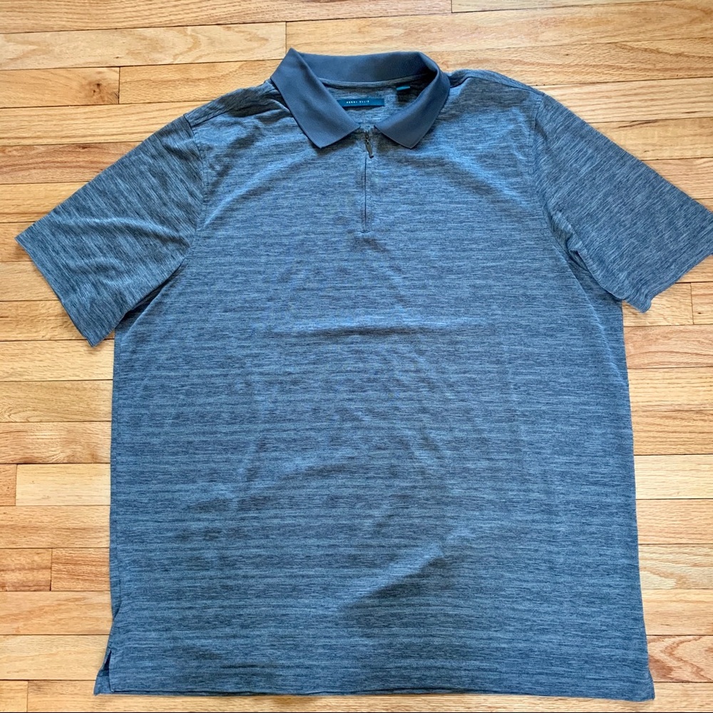 💲⬇️ Perry Ellis 1/4 Zip Polo Tee